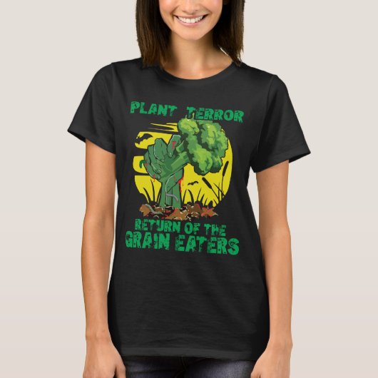 PLANT TERROR! T-SHIRT (Voorkant)