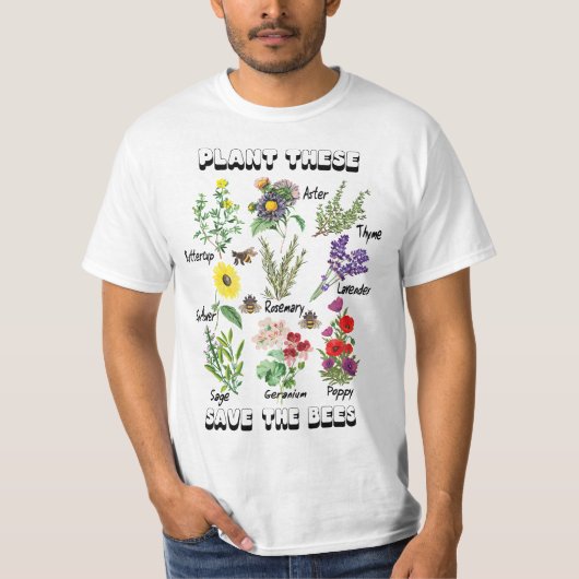Plant These T-shirt (Voorkant)