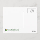 Plant Trees Briefkaart (Achterkant)