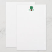 Plant Trees Briefpapier (Voorkant / Achterkant)