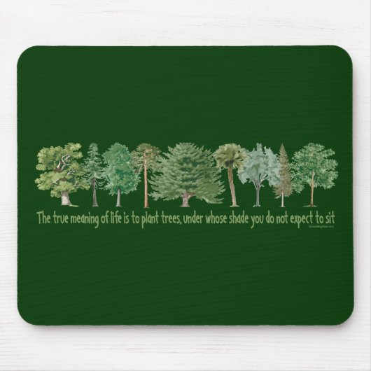 Plant Trees Muismat (Voorkant)