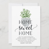 Plant | Uitnodiging voor de opwarming van de aarde (Voorkant)