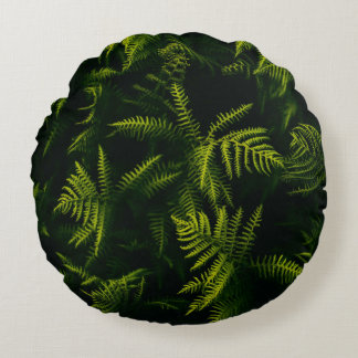 Plant VAN DE GROENE EN DE GLOEILEAF Rond Kussen