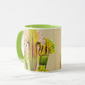 Plant van kustPitcher-cluster Mok (Voorkant links)