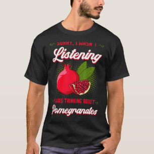 Plant van pomegranaat t-shirt