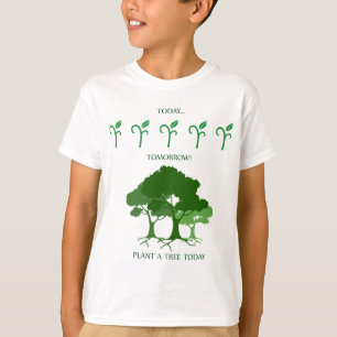 Plant vandaag een boom t-shirt