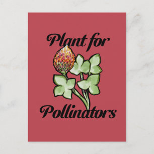 Plant voor bestuivers briefkaart
