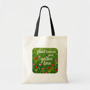 Plant Vriendelijkheid Verzamel Liefde Hart Tuin Va Tote Bag