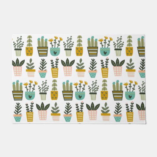 Plant Wall Art Deurmat (Voorkant)