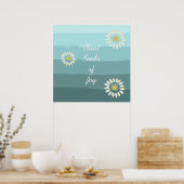 Plant Zaden van Joy Poster (Keuken)