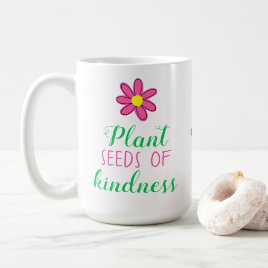 Plant Zaden van Kindness Koffiemok (Met donut)
