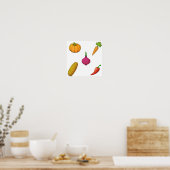 Plantaardig collectie poster (Keuken)