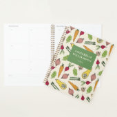 Plantaardig patroon planner (Display)