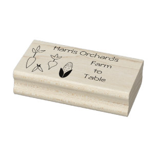 Plantaardige Boerderij aan de Stempel van de Lijst