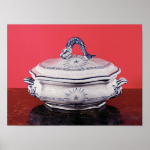 Plantaardige schotel van Carl Linnaeus Poster