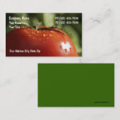 Plantaardige Visitekaartjes (Voorkant / Achterkant)