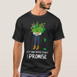 Plantaholic Funny Gardener nog een Plant I P T-shirt