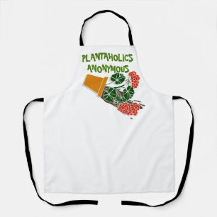 Plantaholics Anoniem Plant Lover Gardner Humor Schort