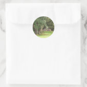 PLANTATIE RONDE STICKER (Tas)