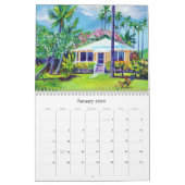 Plantation de chalets de Kauai Hawaii Calendrier A (Jan 2026)