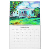 Plantation de chalets de Kauai Hawaii Calendrier A (Feb 2026)