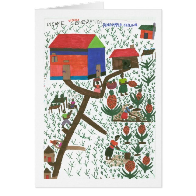 Plantation de l'ananas de Rosemary (Devant)