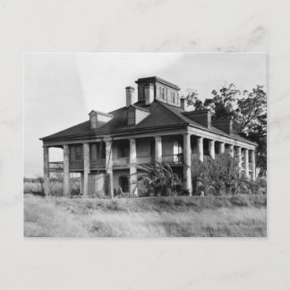 Plantation Seven Oaks, carte postale de Westwego L
