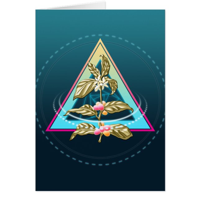 plante à café doré (Devant)