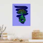 PLANTE A FOREST Art Poster & Poème (Cuisine)