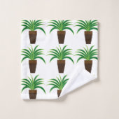 Plante araignée (Gant de toilette)