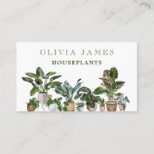 Plante botanique de la pépinière de maison carte d (Devant)