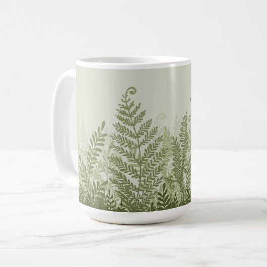 Plante botanique illustration Mug (Devant gauche)