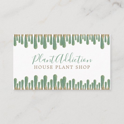 Plante carte de visite (Devant)