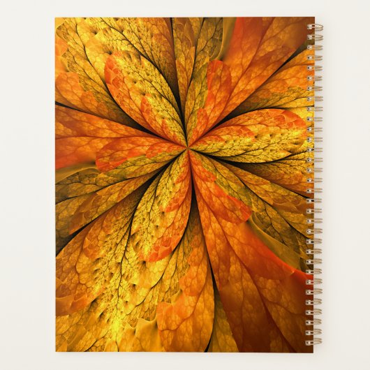 Plante d'automne, Abstrait moderne Fractal Art Lea (Dos)