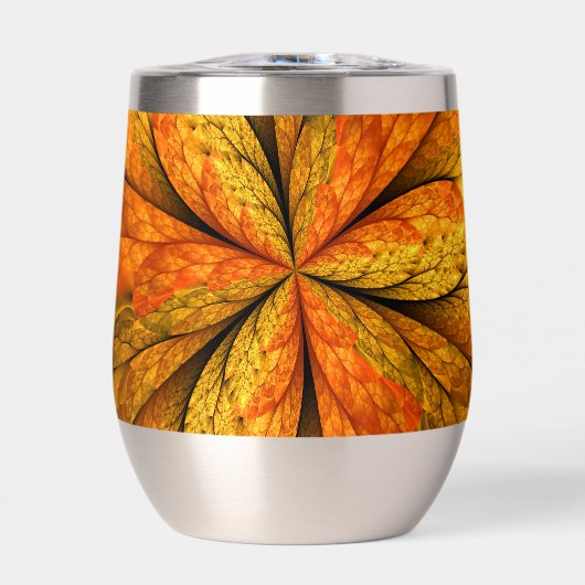 Plante d'automne, Abstrait moderne Fractal Art Lea (Avant)