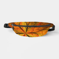 Plante d'automne, Abstrait moderne Fractal Art Lea