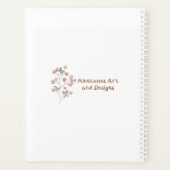 Plante de coton et Feuilles verts (Dos)