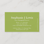 Plante de ferme Hellebore fournisseurs carte de vi (Dos)