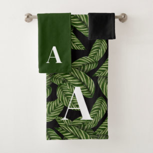 Plante de feuille tropicale moderne Imprimer Monog
