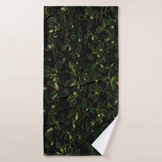Plante de feuille verte (Serviette de bain)