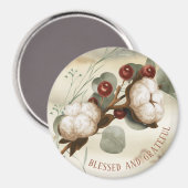 Plante de poupée de coton béni et gracieux aimant (Recto/Verso)