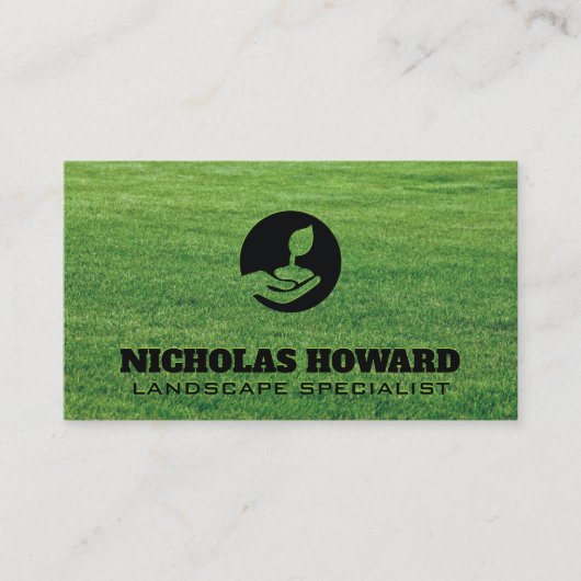 Plante de rétention | Herbe | Carte de visite pays (Devant)