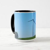Plante d'énergie éolienne - Mug (Devant gauche)