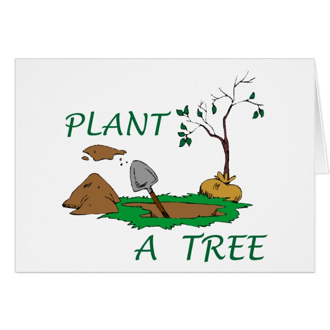 Plante d'un arbre (Devant horizontal)