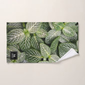 Plante en mosaïque Fittonia avec Feuilles variés (Serviette à main)