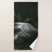 PLANTE FEUILLES VERTES (Serviette de bain)