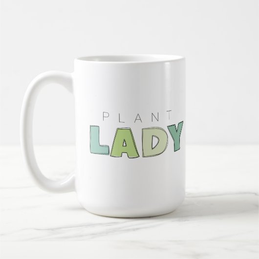 Plante Lady Large Mug (Gauche)