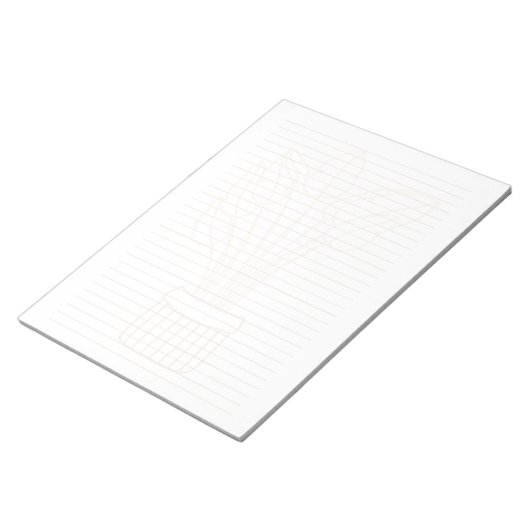 Plante maison, plante en pots bordé Bloc-notes (Incliné)