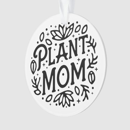 Plante maman boho esthétique rétro (devant)