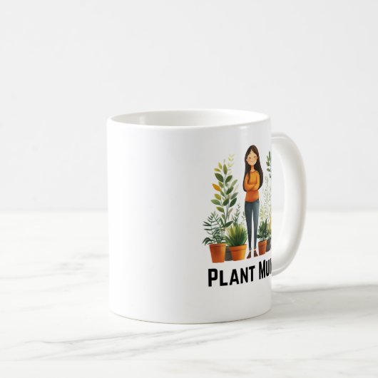 Plante Mum Mug (Devant droit)